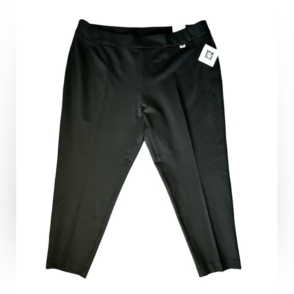 Anne Klein Pants - Anne Klein Pull-on SLIM ANKLE BLACK PANTS Women’s Size 3X.